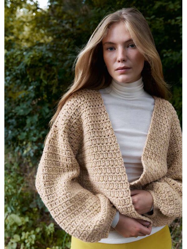 Lana Grossa CROPPED JACKET Cool Merino Big