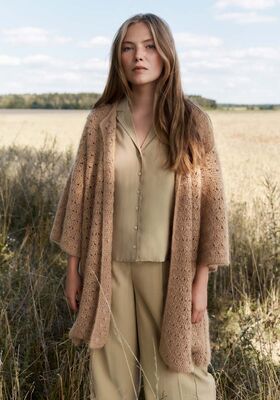 COAT Ecopuno & Silkhair from Lana Grossa