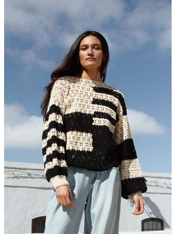 Lana Grossa PULLOVER Setapura