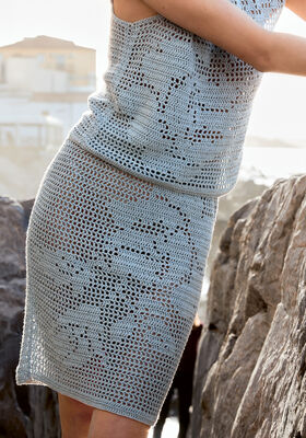 SKIRT Solo Lino from Lana Grossa