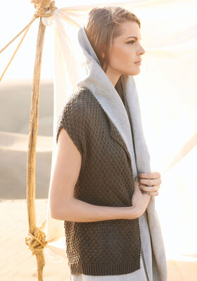 VEST Solo Lino from Lana Grossa