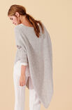 Lana Grossa PONCHO PULLOVER Ecopuno