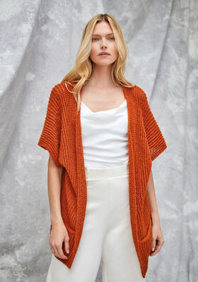 VEST Ecopuno from Lana Grossa