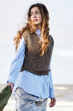 Lana Grossa PULLOVER Cool Merino Print