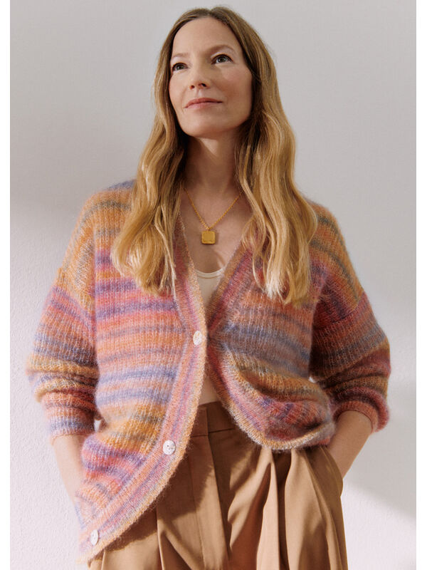 Lana Grossa JACKET Silkhair Print