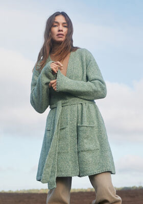 SHORT COAT Spuma from Lana Grossa