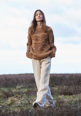 PULLOVER Cool Merino Big Color from Lana Grossa