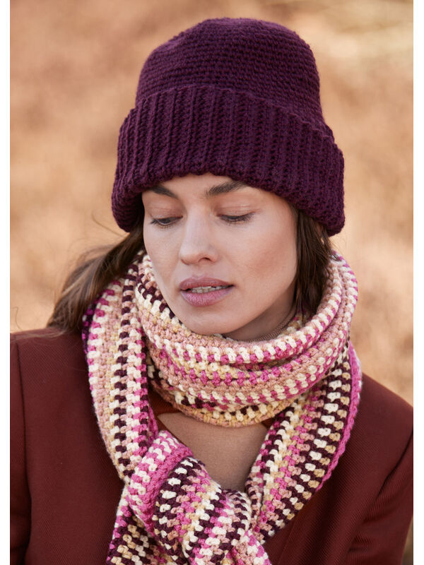 Lana Grossa CROCHET HAT Cool Merino