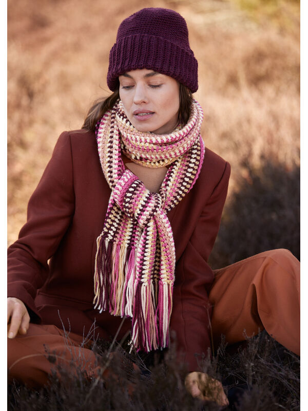 Lana Grossa CROCHET SCARF Cool Merino