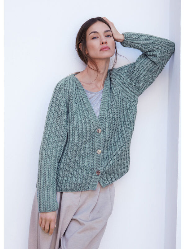 Lana Grossa RAGLAN JACKET New Classic
