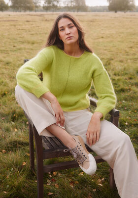 PULLOVER Ecopuno & Silkhair from Lana Grossa