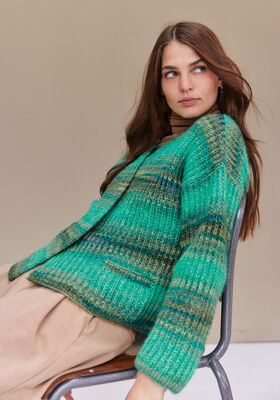 CARDIGAN Picasso from Lana Grossa