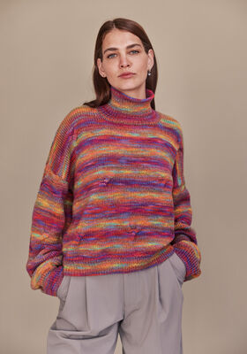 PULLOVER Cool Merino Color from Lana Grossa