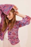 Lana Grossa CROCHET JACKET Cotonella Multi