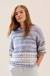 Lana Grossa PULLOVER Ecopuno, Cottonhair & Summer Softness