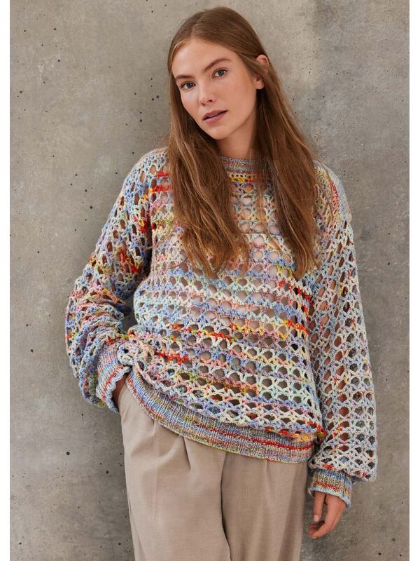 Lana Grossa PULLOVER Cotonella Multi
