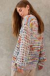 Lana Grossa PULLOVER Cotonella Multi