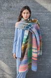 Lana Grossa WIDE SCARF Gigante Multi