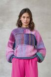 Lana Grossa PULLOVER Gigante Multi