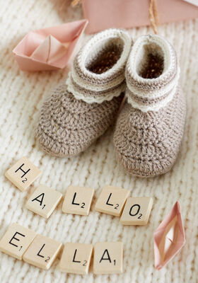 BABY BOOTIES Meilenweit 50g Cashmere from Lana Grossa