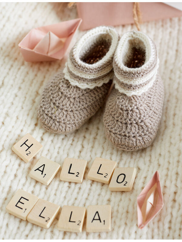 Lana Grossa BABY BOOTIES Meilenweit 50g Cashmere