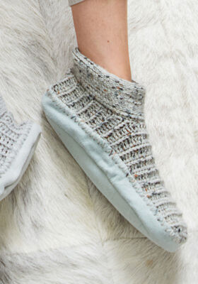 HOUSE SLIPPERS Meilenweit 6-fach 150g Rustico from Lana Grossa