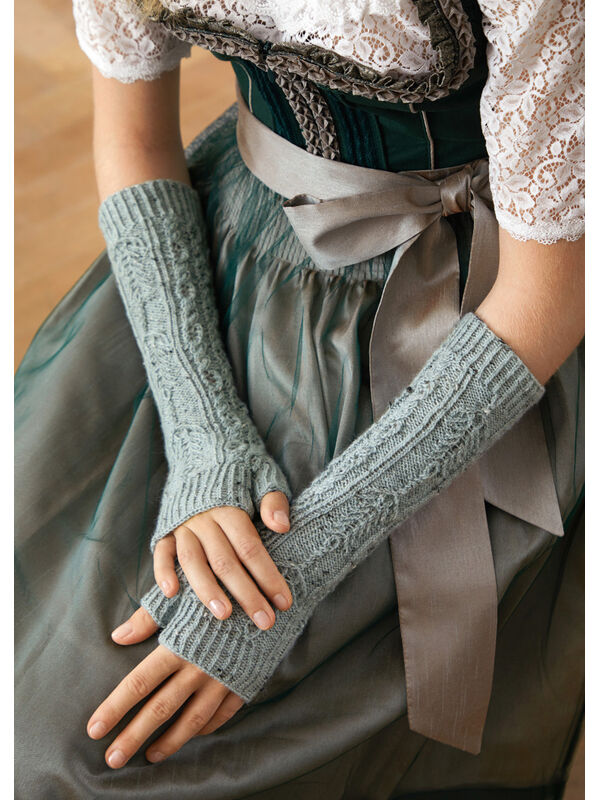 Lana Grossa ARM WARMERS Meilenweit 100g Tweed