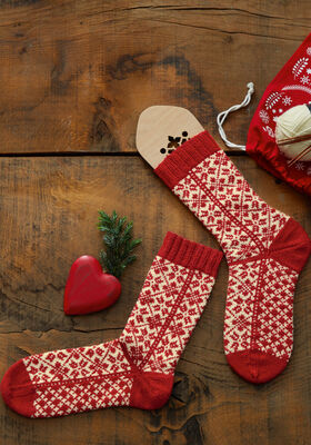 CHRISTMAS SOCKS Meilenweit 50g from Lana Grossa