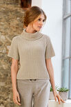 Lana Grossa PULLOVER Cool Wool Melange