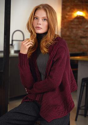 JACKET Cool Wool Big Melange from Lana Grossa