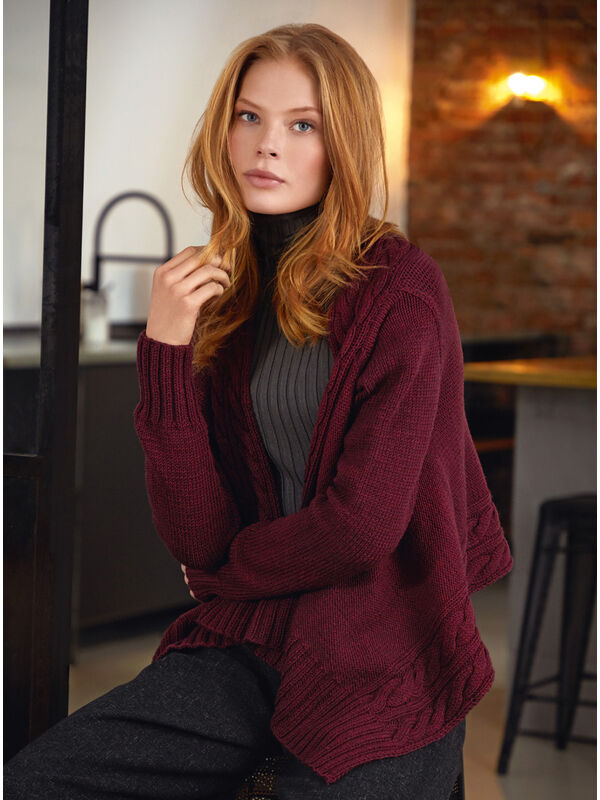 Lana Grossa JACKET Cool Wool Big Melange