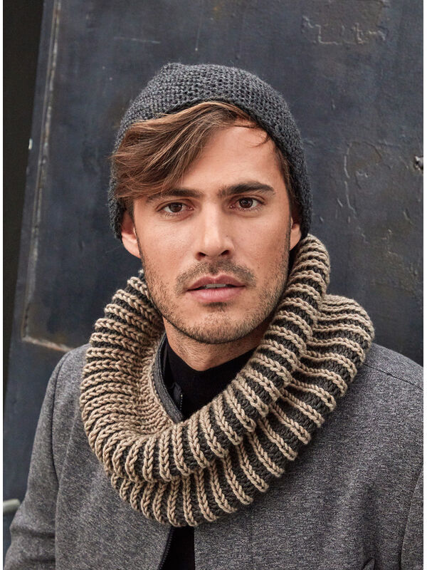Lana Grossa MEN'S HAT Bingo