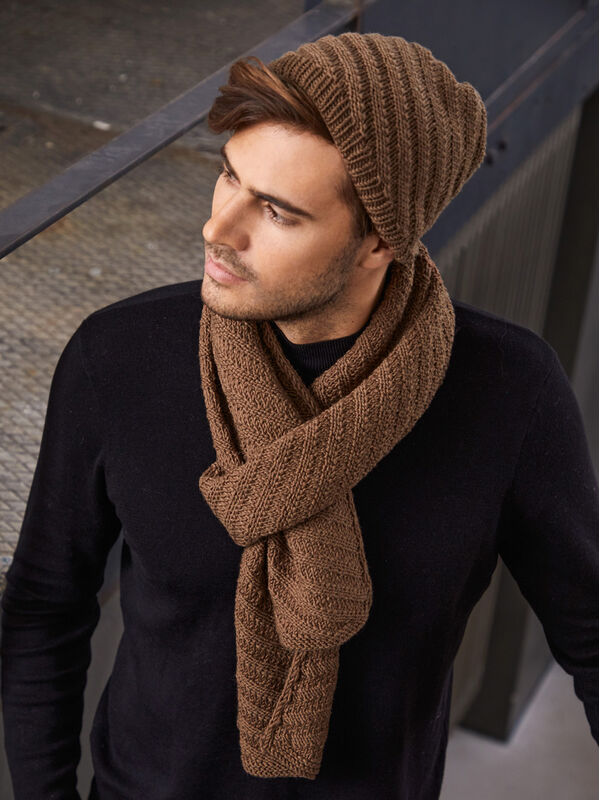 Lana Grossa MEN'S SCARF Cool Wool Big