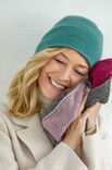 Lana Grossa REVERSIBLE HAT Cool Wool Lace