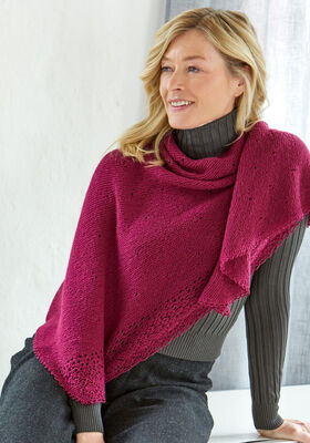 SHAWL Cool Wool Lace from Lana Grossa