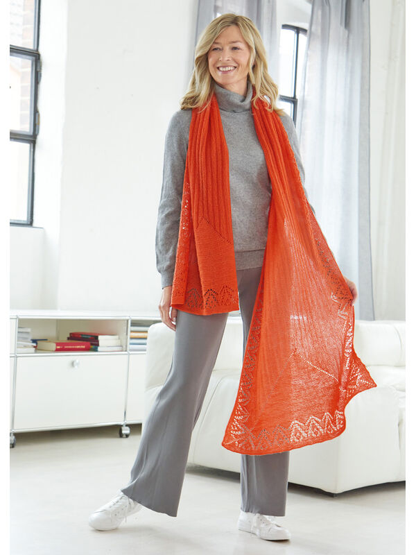 Lana Grossa STOLE Cool Wool Lace