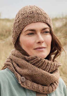 HAT Landlust Soft Tweed 180 & Cool Wool Lace from Lana Grossa