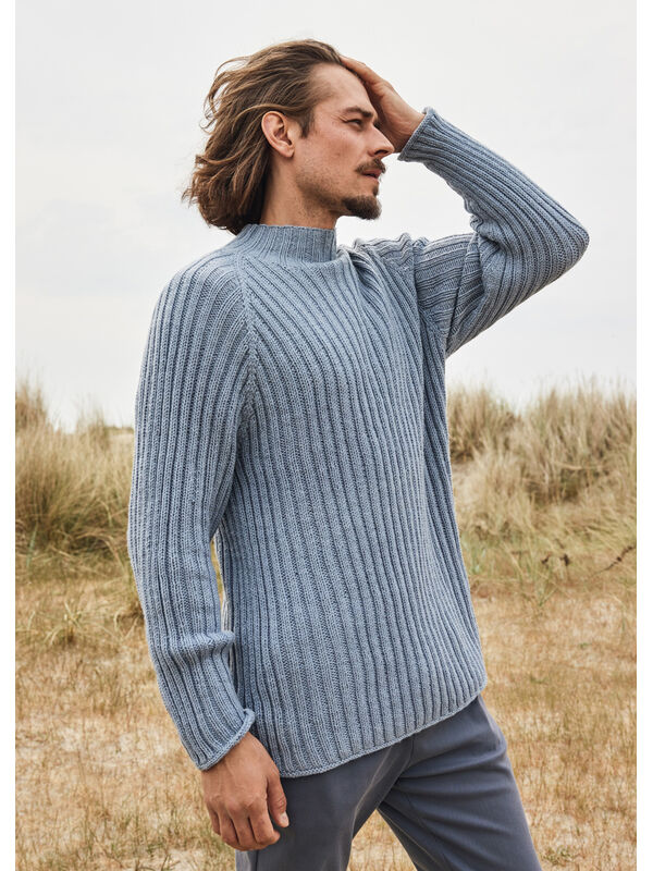 Lana Grossa MEN'S PULLOVER Merino Uno