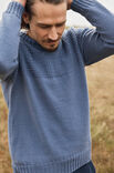 Lana Grossa MEN'S PULLOVER Cool Wool
