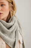 Lana Grossa TRIANGULAR SHAWL Cool Wool Seta
