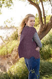 Lana Grossa SLEEVELESS JACKET Cool Wool Vintage
