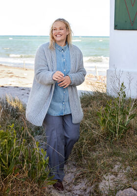 JACKET Cool Wool Lace & Silkhair from Lana Grossa