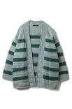 Lana Grossa STRIPED TOP DOWN JACKET Vintage Superchunky