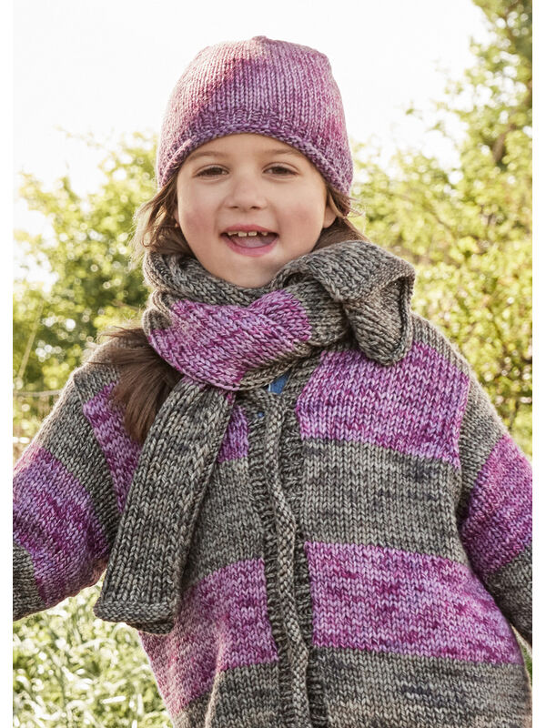 Lana Grossa KID'S SCARF Vintage Chunky