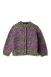Lana Grossa KID'S STRIPED TOP DOWN JACKET Vintage Chunky