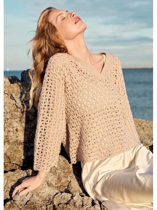 Lana Grossa PULLOVER Ecopuno