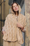 Lana Grossa HOODED SCARF Nebbia