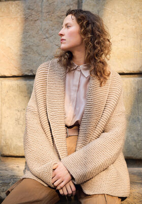 CARDIGAN Winter Softness from Lana Grossa