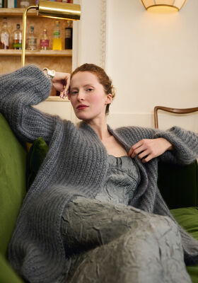 SHORT COAT Superkid Seta & Silkhair from Lana Grossa