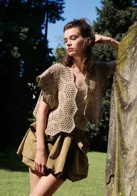 CROCHET VEST Promessa from Lana Grossa